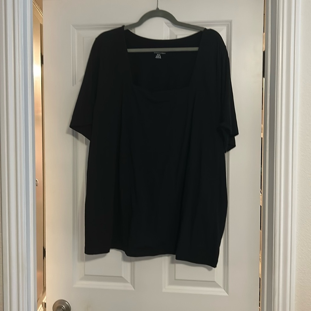Jessica London square neck tee.  Worn once